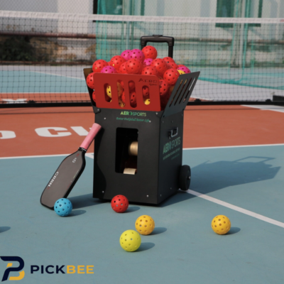 máy bắn bóng pickleball tự động dùng để luyện tập