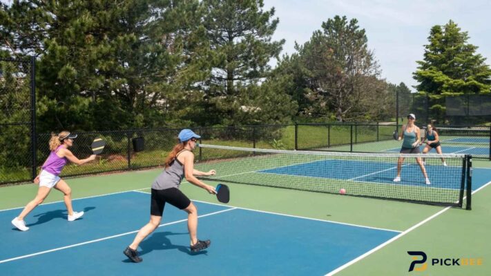Chiến thuật Volley Pickleball trong thi đấu